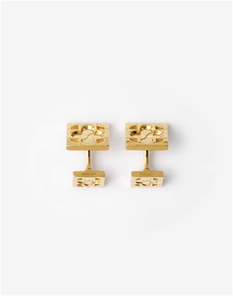 Boutons de manchette Rose Monogram 